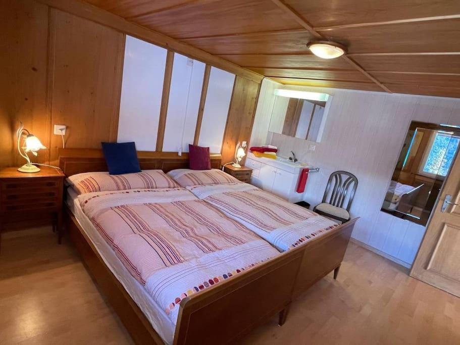 Apartment Chalet Im Sunnigen Usblick Wengen Luaran gambar